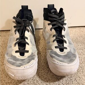 Jordan Athletic Shoes Black White